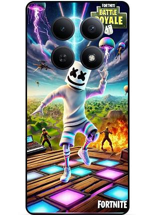 Чехол силиконовый бампер для xiaomi redmi note 15 5g игра fortnite фортнайт