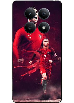 Силіконовий чохол бампер для xiaomi redmi note 15 5g з малюнком ronaldo португалія роналдо