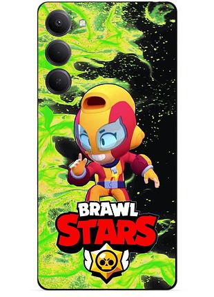 Чехол силиконовый бампер для oppo a5 4g с героем бравл макс brawl
