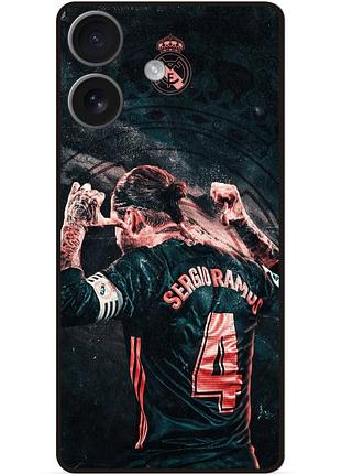 Силиконовый чехол бампер для huawei honor 400 с рисунком серхио рамос sergio ramos