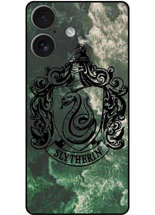 Чехол силиконовый бампер для huawei honor 400 с рисунком слизерин slytherin гарри поттер harry potter