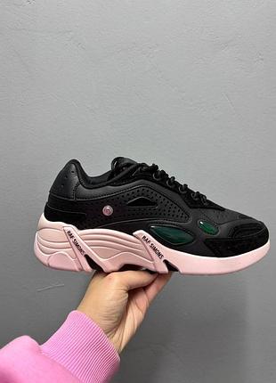 Кросівки raf simons cylon-21 black pink