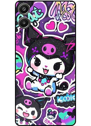 Силіконовий чохол для samsung a05 з малюнком kuromi куромі