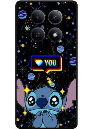 Силиконовый бампер чехол для xiaomi poco m8 5g лило и стич stitch