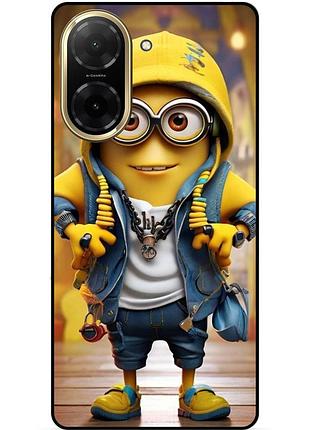 Чехол силиконовый бампер для xiaomi redmi a5 с рисунком миньон боб minion