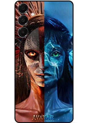 Чехол силиконовый бампер для samsung a17 с картинкой avatar аватар