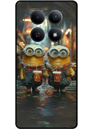 Силіконовий чохол бампер для xiaomi redmi note 15 5g з малюнком міньйони minion