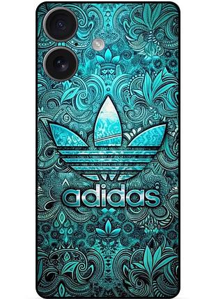 Чехол силиконовый бампер для huawei honor 400 с рисунком адидас adidas