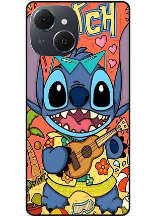 Силіконовий чохол бампер для tecno spark 40c з малюнком стіч stitch 1