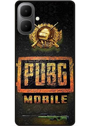 Силіконовий чохол бампер для infinix smart 10 з малюнком пабг pubg