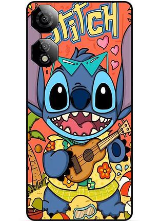 Силіконовий бампер чохол для zte nubia neo 2 5g з картинкою стіч stitch
