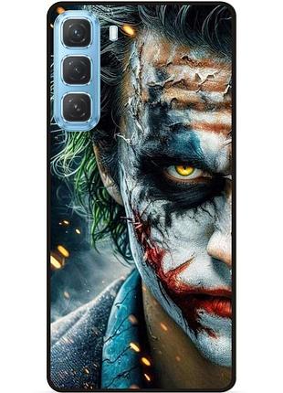 Чехол силиконовый бампер для infinix hot 60 pro plus (x6886) с рисунком джокер харли квинн joker