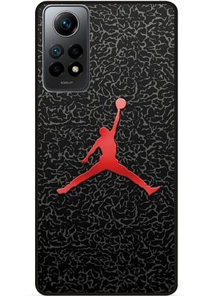 Силіконовий чохол бампер для xiaomi mi 10t з малюнком jordan джордан
