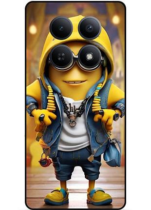 Чехол силиконовый бампер для xiaomi redmi note 15 pro 5g с рисунком миньон боб minion