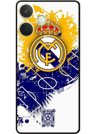 Чехол силиконовый бампер для oppo a5 pro с рисунком реал мадрид real madrid