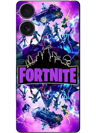 Чехол силиконовый бампер для huawei honor 400 с рисунком fortnite marvel фортнайт марвел
