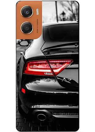 Чехол силиконовый бампер для motorola moto g06 с рисунком audi ауди машина авто