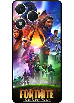 Силіконовий чохол бампер для huawei honor 400 lite з малюнком fortnite фортнайт
