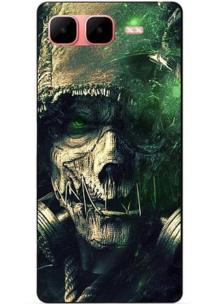 Чехол силиконовый бампер для infinix smart 10 plus с рисунком сталкер пугало джо́натан крейн бэтмен