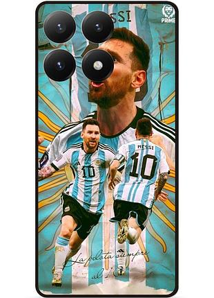 Силіконовий чохол бампер для motorola moto g86 power з малюнком messi or мессі