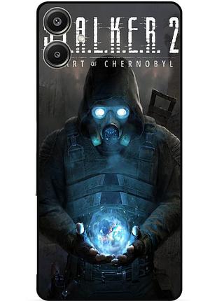 Силіконовий бампер чохол для samsung a07 з малюнком stalker сталкер