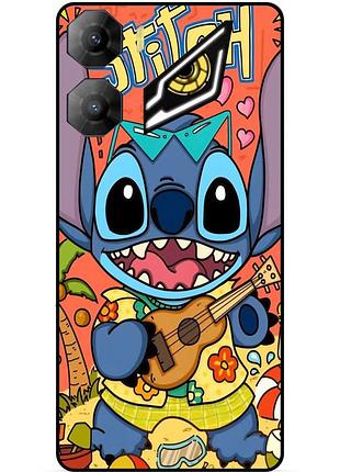 Силіконовий бампер чохол для zte nubia neo 3 5g з картинкою стіч stitch