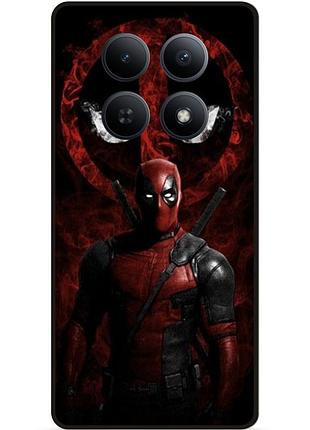 Силіконовий бампер чохол для xiaomi redmi note 15 pro 5g з малюнком deadpool дедпул