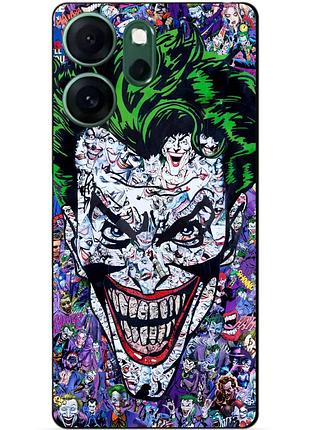 Силіконовий чохол бампер для oppo reno 14fs з малюнком джокер joker