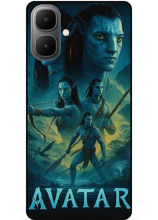 Чехол силиконовый бампер для infinix smart 10 с рисунком аватар avatar