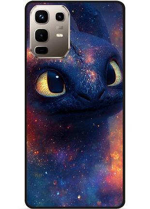 Силиконовый чехол для infinix note 50 (x6858) с рисунком как приручить дракона dragon