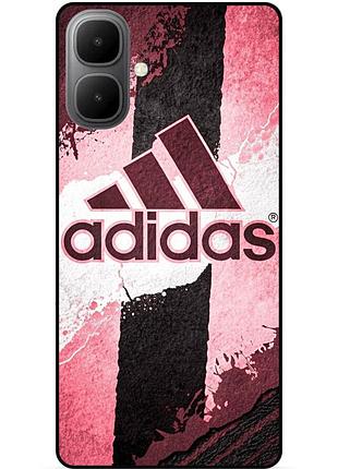 Чохол силіконовий бампер для infinix smart 10 з картинкою адідас adidas