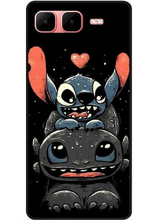 Силіконовий бампер чохол для infinix smart 10 plus з малюнком stitch стіч