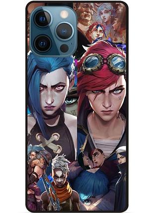 Силиконовый чехол аркейн arcane лига легенд для xiaomi samsung motorola nokia iphone zte vivo oppo realme аркейн 18