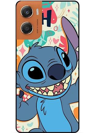 Силіконовий бампер чохол для motorola moto g06 з малюнком stitch стіч