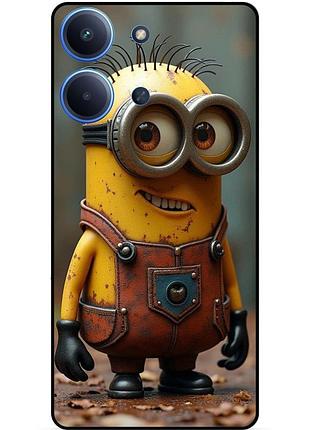 Силіконовий чохол бампер для xiaomi poco c85 з малюнком міньйон кевин minion