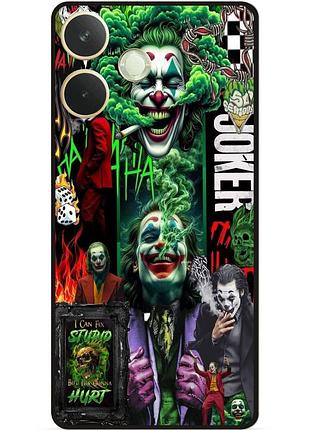 Силіконовий чохол бампер для oppo a5 pro з малюнком joker джокер харли квинн