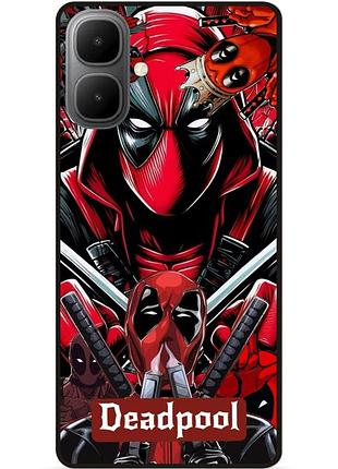 Силіконовий бампер чохол для infinix smart 10 з малюнком deadpool дедпул