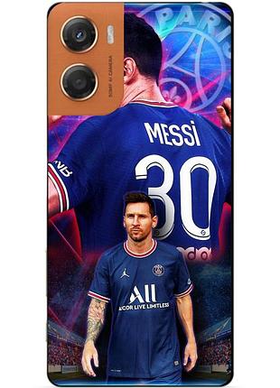 Силіконовий чохол бампер для motorola moto g06 з малюнком мессі псж messi