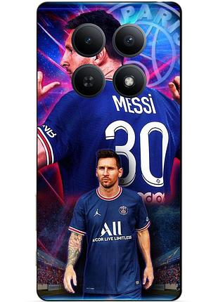 Чехол силиконовый бампер для xiaomi redmi note 15 5g с рисунком месси псж messi