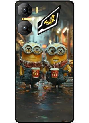 Силіконовий чохол бампер для zte nubia neo 3 5g з малюнком міньйони minion