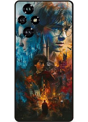 Силиконовый бампер чехол для huawei honor 200 с рисунком гарри поттер harry potter