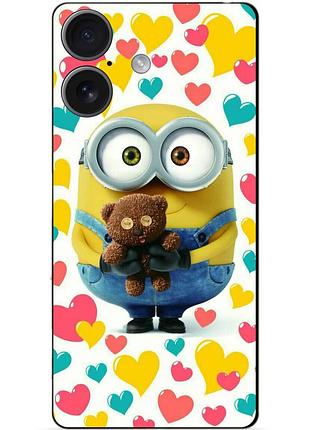 Силіконовий чохол бампер для huawei honor 400 з малюнком міньйон боб minion