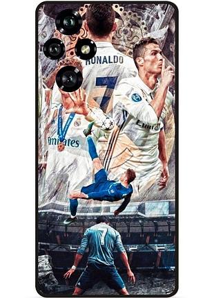 Силіконовий чохол бампер для huawei honor 200 з картинкою роналдо ronaldo