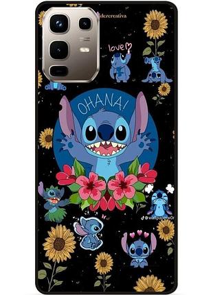 Силіконовий бампер чохол для infinix note 50 (x6858) з картинкою стіч stitch