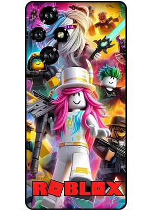 Силіконовий чохол бампер для huawei honor 200 з картинкою roblox роблокс