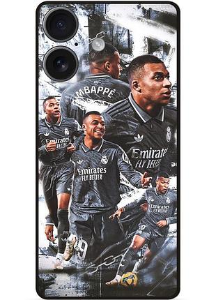 Силіконовий чохол бампер для huawei honor 400 з малюнком mbappe real мбаппе