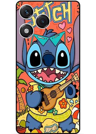 Силіконовий бампер чохол для huawei honor 400 lite з картинкою стіч stitch