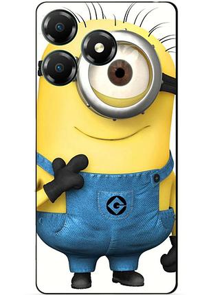 Силіконовий чохол бампер для zte blade a36 з малюнком міньйон кевін minion