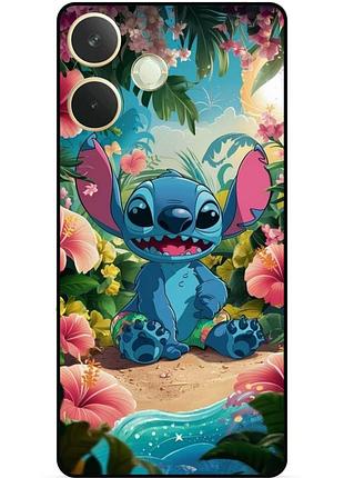 Силіконовий бампер чохол для oppo a5 pro з малюнком stitch стіч