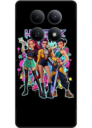 Силіконовий бампер чохол для xiaomi redmi note 15 5g demon hunters k-pop